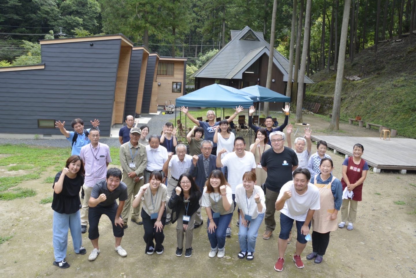 ▲地域×大学×行政×法人で取り組んだ、地域資源発掘プロジェクトの様子